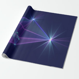 Constellation, Abstract Fantasy Fractal Art Wrapping Paper