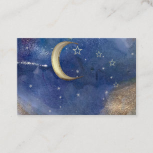 Constellation, Astrology, Moon, Star Business Card