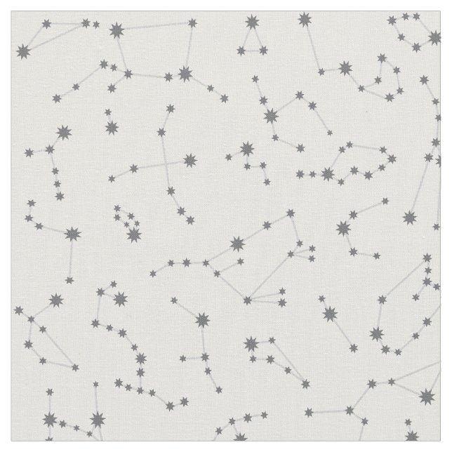 Constellation Fabric – White (Close Up)