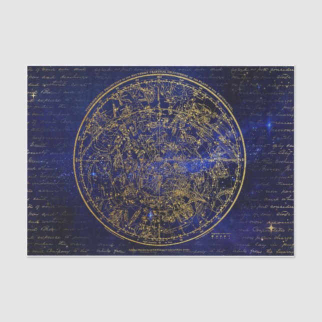 Constellation - Northern Hemisphere - decoupage pa Tissue Paper (Front)
