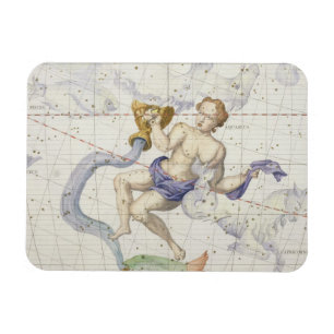 Constellation of Aquarius, plate 9 from 'Atlas Coe Magnet