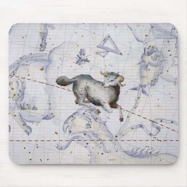 Constellation of Aries, plate 4 from 'Atlas Coeles Mouse Pad (Front)