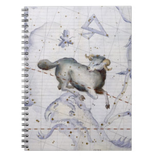 Constellation of Aries, plate 4 from 'Atlas Coeles Notebook