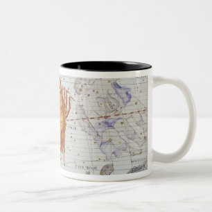 Constellation of Cancer, plate 4 from 'Atlas Coele Two-Tone Coffee Mug