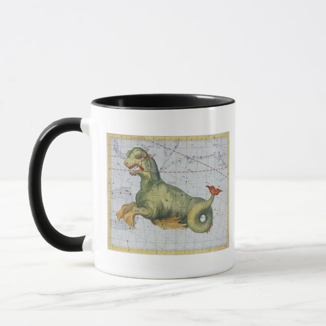 Constellation of Cetus the Whale, from 'Atlas Coel Mug (Left)