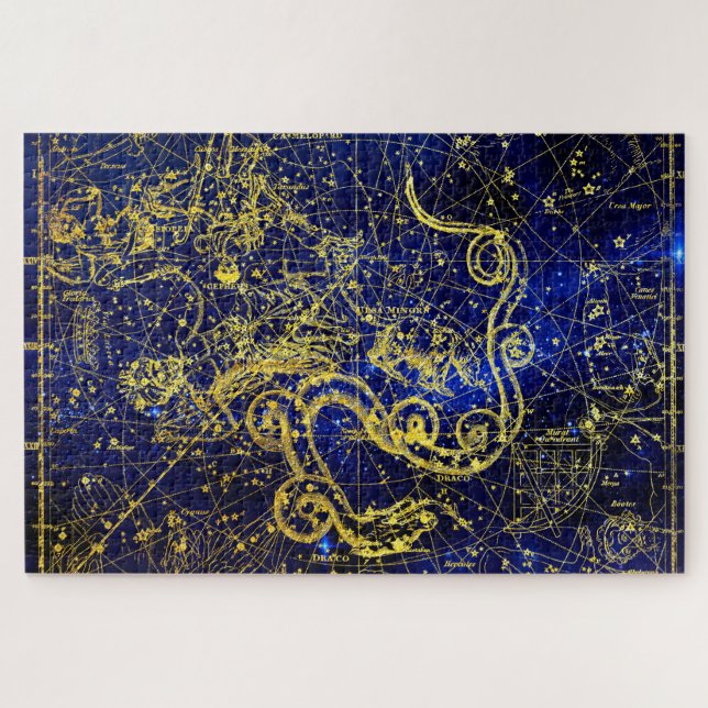 Constellation of Draco Jigsaw Puzzle (Horizontal)