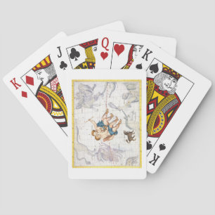 Constellation of Gemini with Canis Minor, plate 13 Playing Cards