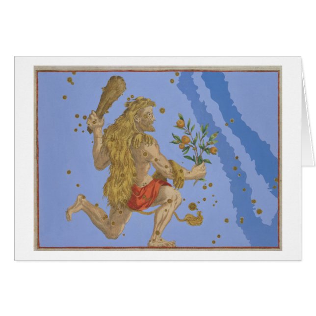 Constellation of Hercules Lion's Pelt, from 'Urano (Front Horizontal)