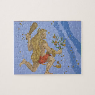 Constellation of Hercules Lion's Pelt, from 'Urano Jigsaw Puzzle