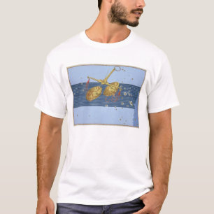 Constellation of Libra, from 'Uranometria' by Joha T-Shirt