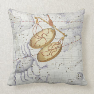 Constellation of Libra, plate 7 from 'Atlas Coeles Cushion