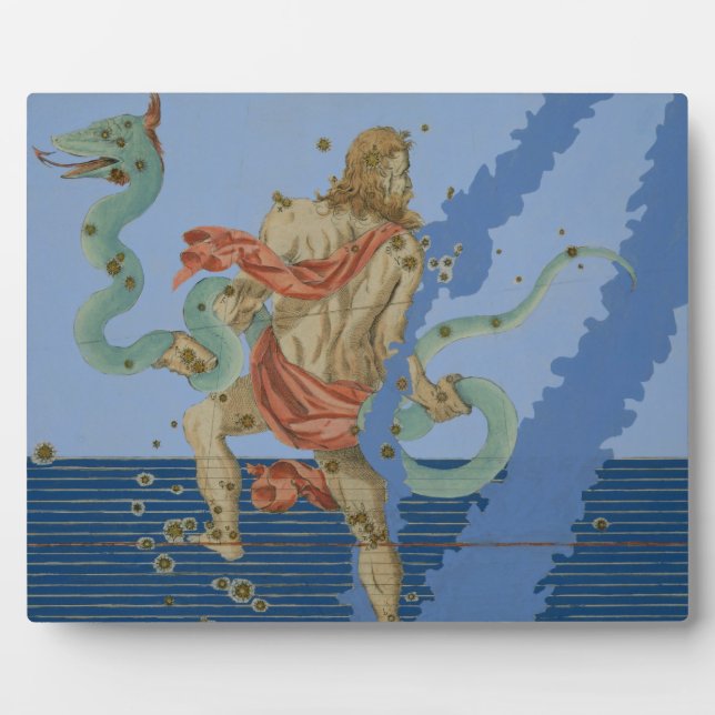 Constellation of Ophiuchus Group, from 'Uranometri Plaque (Front)