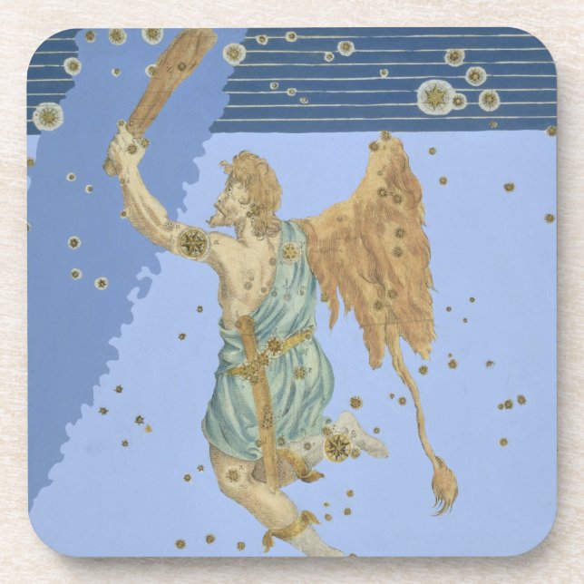 Constellation of Orion, from 'Uranometria' by Joha Coaster (Front)