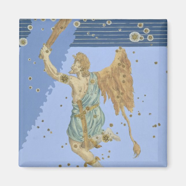 Constellation of Orion, from 'Uranometria' by Joha Magnet (Front)