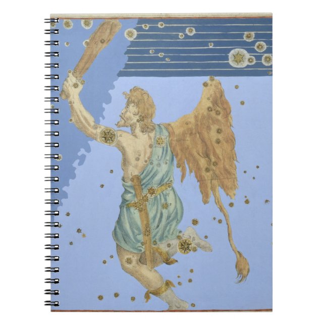 Constellation of Orion, from 'Uranometria' by Joha Notebook (Front)