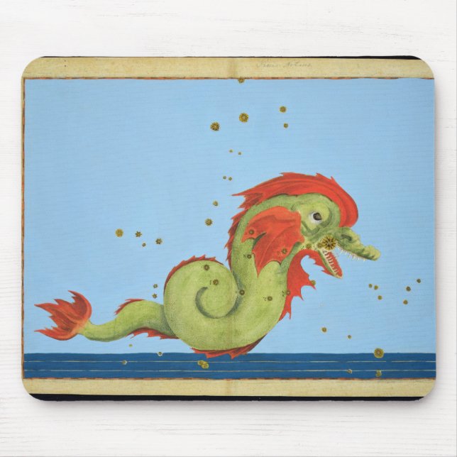 Constellation of Pisces, from 'Uranometria' by Joh Mouse Pad (Front)