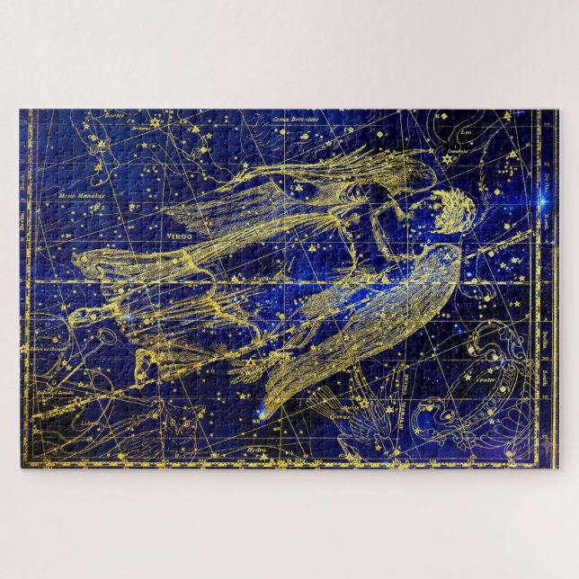 Constellation of Virgo Jigsaw Puzzle (Horizontal)