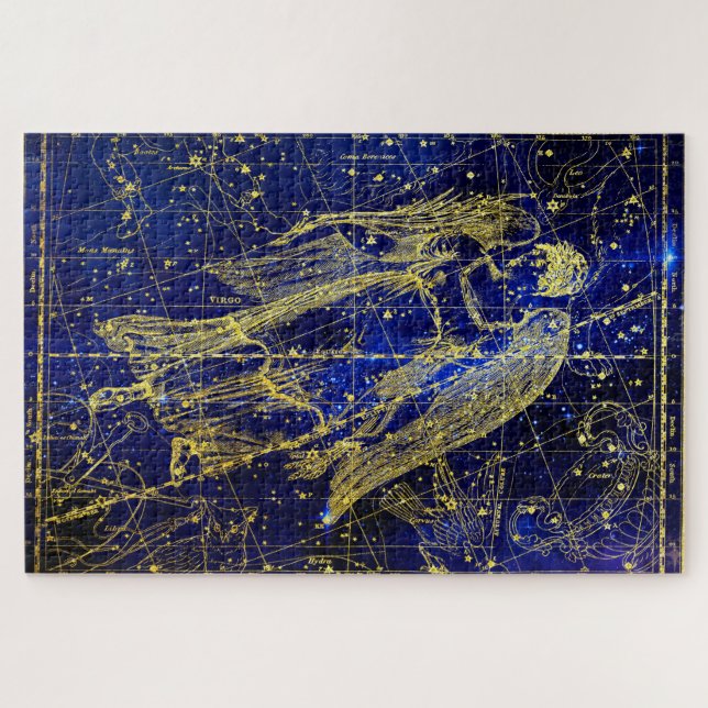 Constellation of Virgo Jigsaw Puzzle (Horizontal)