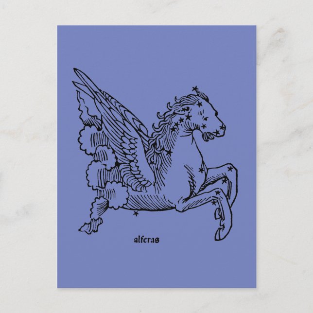 Constellation: Pegasus Postcard (Front)