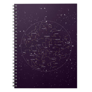 Constellation Sensation   Spiral Notebook