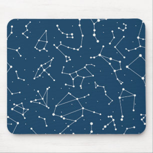 Constellation Star Pattern Mouse Pad