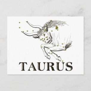 Constellation: Taurus Postcard