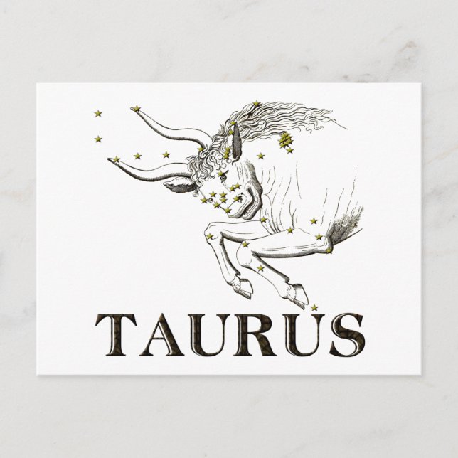 Constellation: Taurus Postcard (Front)