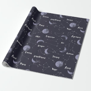 Constellation Theme Wrapping Paper