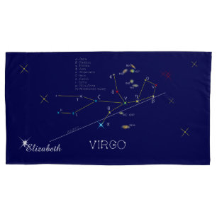 Constellation VIRGO unique, impressive Pillowcase