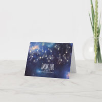 Constellation Wedding Thank You