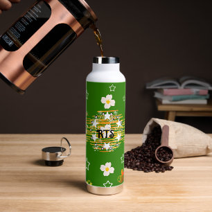 Constellations and Flowers Water Bottle