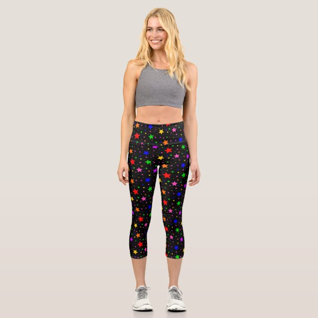 Constellations Capri Leggings (Front)