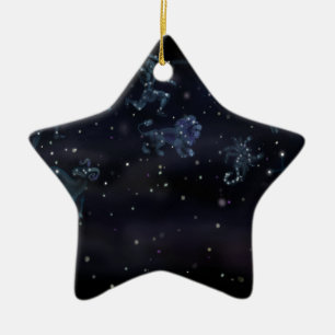 Constellations Ceramic Ornament