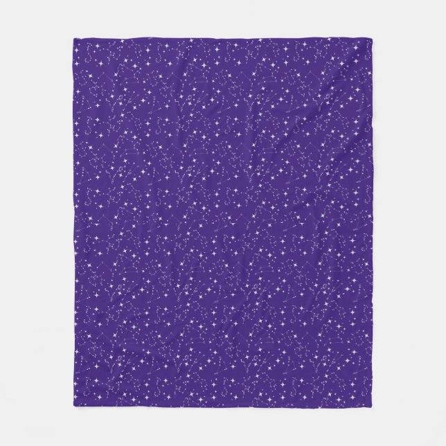 Constellations Fleece Blanket (Front)