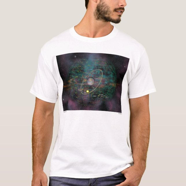 "Constellations" Large Adult T-Shirt (Front)