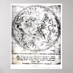 Constellations of the Southern Hemisphere Poster