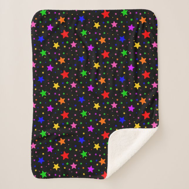 Constellations Sherpa Blanket (Front)
