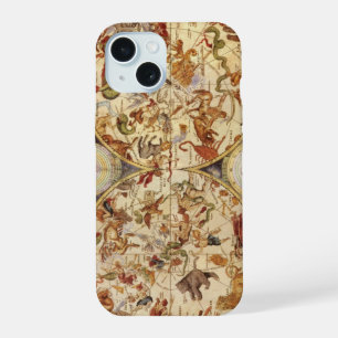 Constellations, Vintage Astronomy, Frederik de Wit iPhone 15 Case
