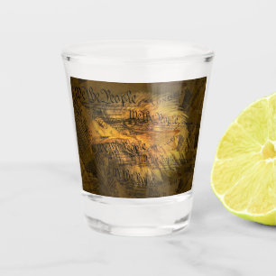 Constitution American Bald Eagle Shot Glass