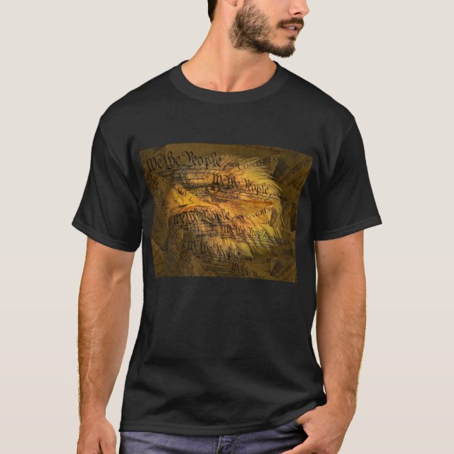 Constitution American Bald Eagle T-Shirt (Front)