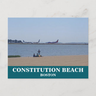 Constitution Beach Boston Postcard