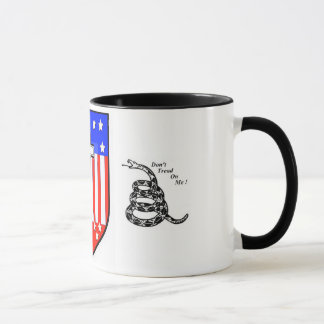 Constitution Courier Don't Tread on Me ! Mug