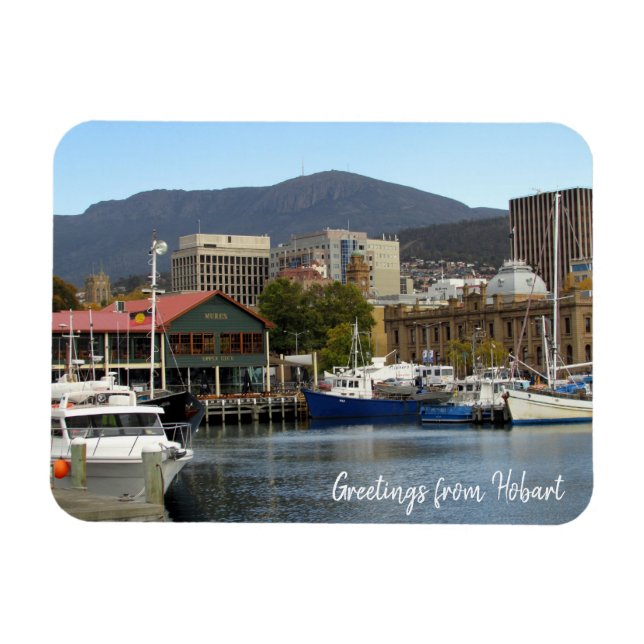 constitution dock hobart magnet (Horizontal)