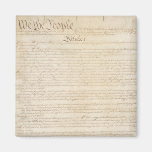 Constitution of the United States, We The People Magnet