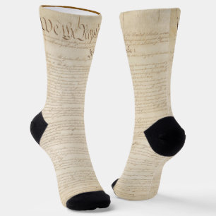 Constitution of the United States, We The People Socks
