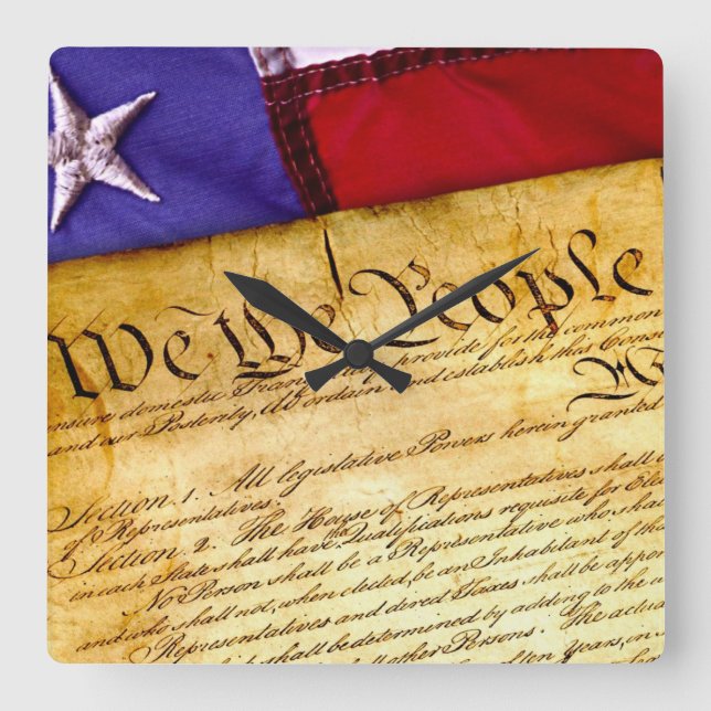 Constitution Wall Clock (Front)