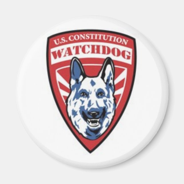 Constitution Watchdog Magnet (Front)