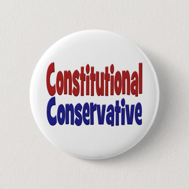 Constitutional Conservative Button (Front)