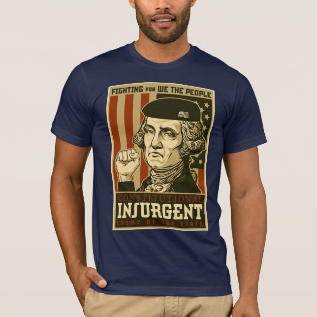 Constitutional Insurgent T-shirt (Front)