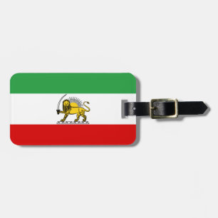 Constitutional Monarchy of Iran flag (1907-1980) Luggage Tag